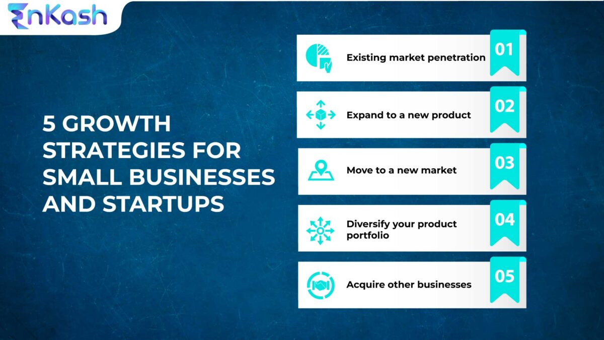 5 Growth Strategies For Small Businesses And Startups EnKash