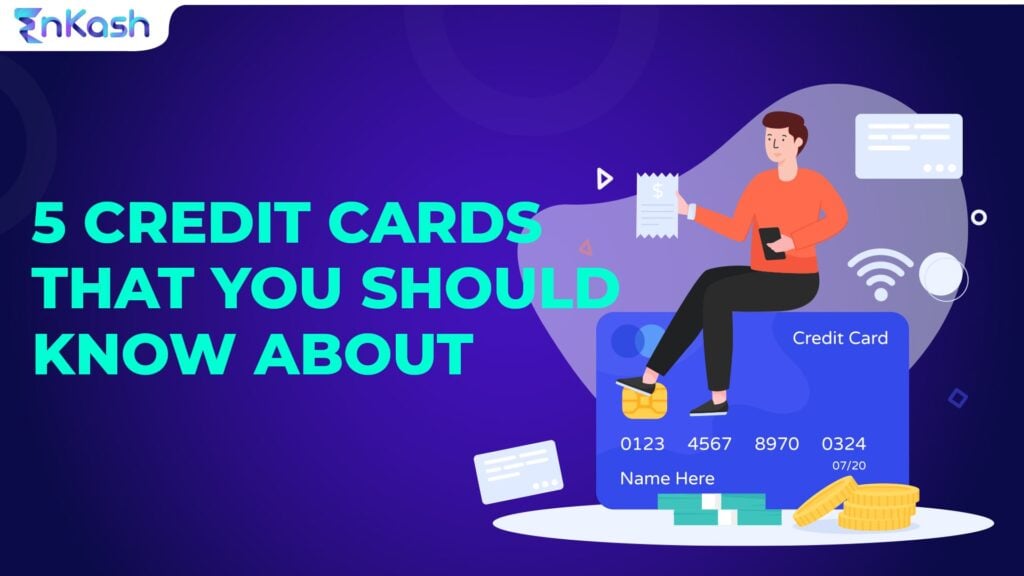 5 Credit card types that you should know about | EnKash