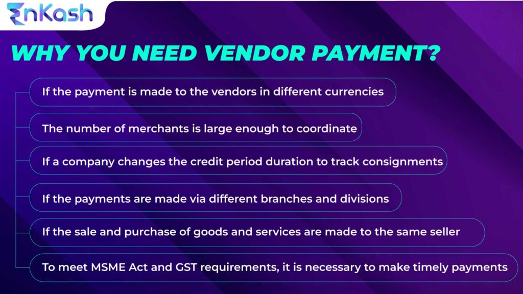 What is Vendor Payment, and How Does It Work? EnKash